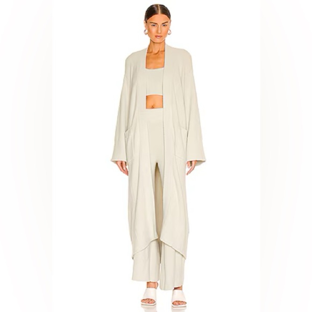 L'Academie robe, bra and pant set
